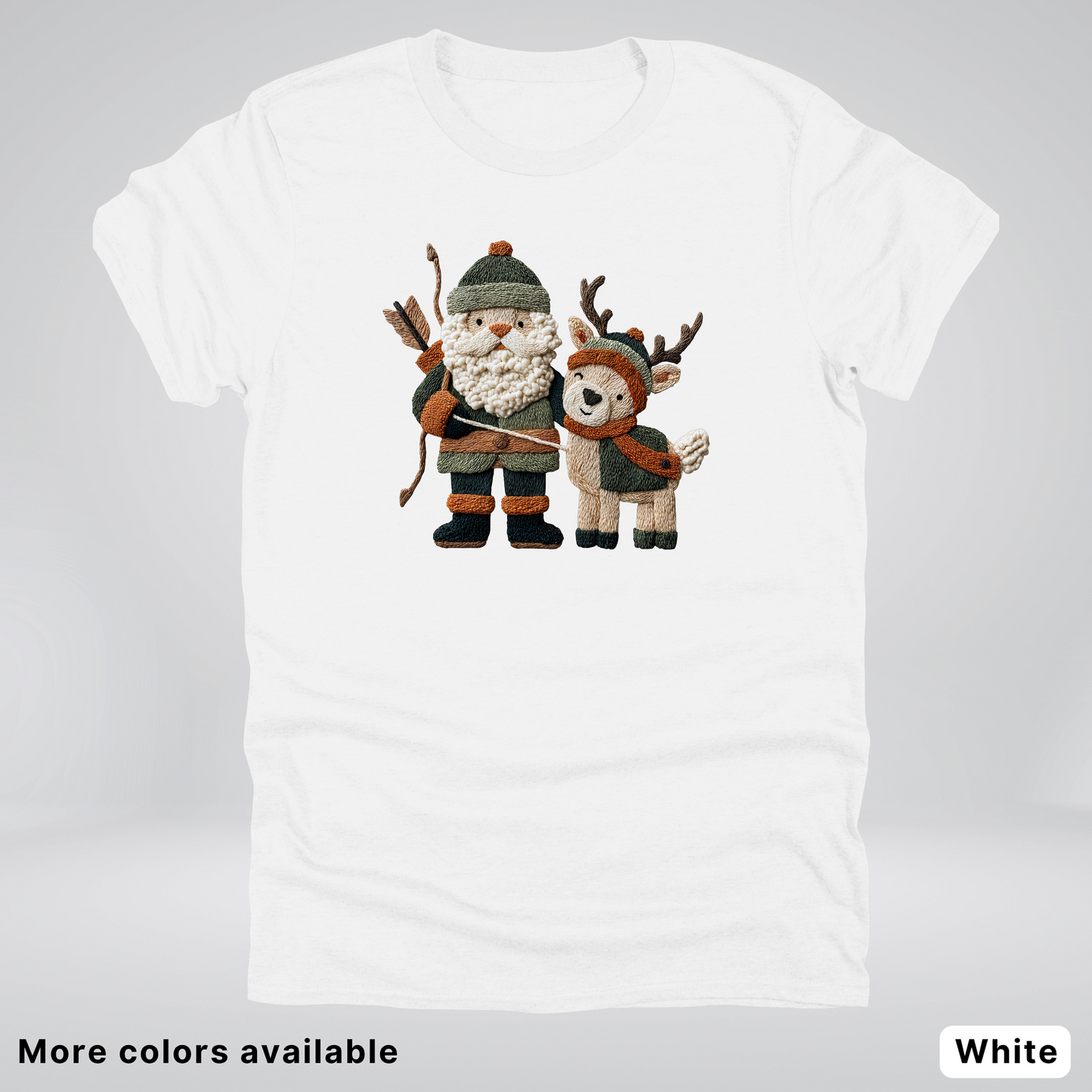 Hook Yard Faux Woodland Christmas Duo - T-Shirt
