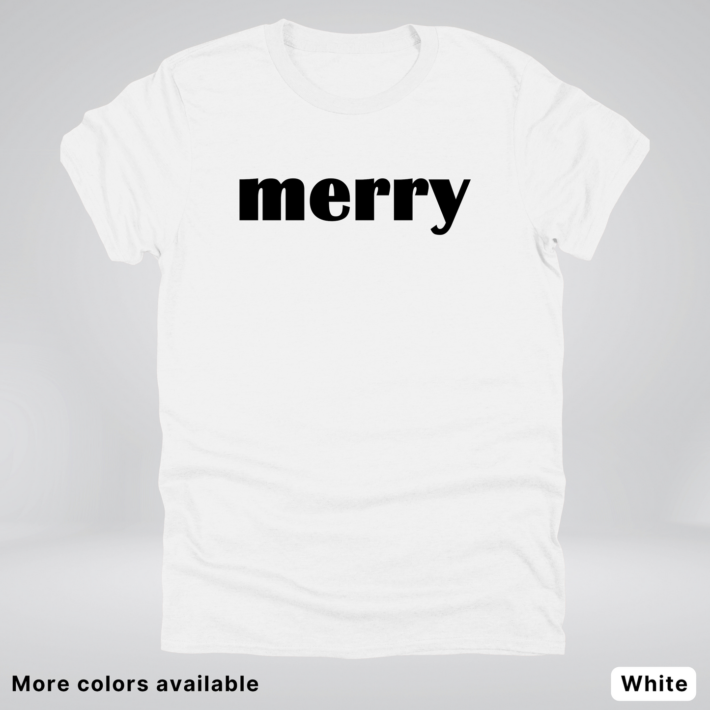 Merry - Black Design - T-Shirt