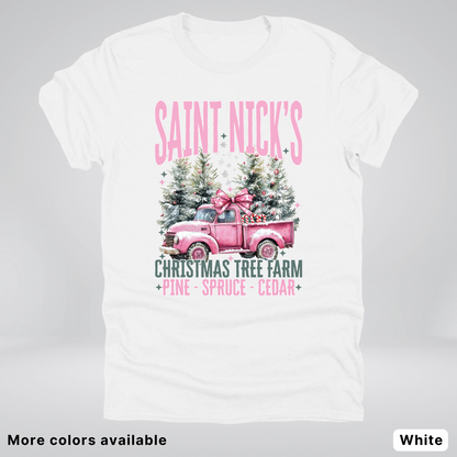 Saint Nick's Christmas Tree Farm - T-Shirt