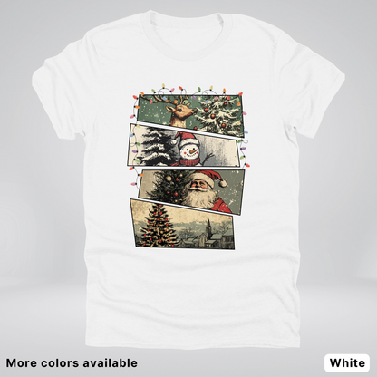 Retro Holiday Collage - T-Shirt