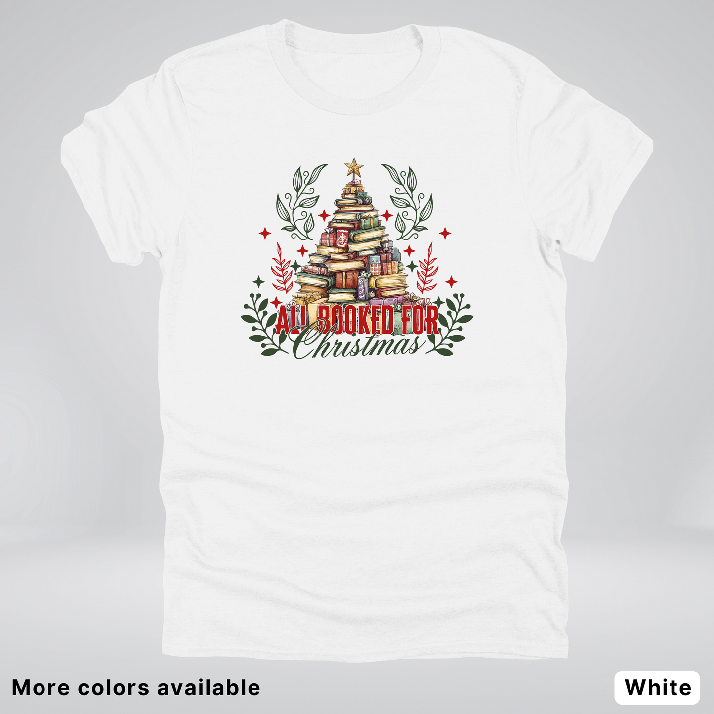 All Booked For Christmas - T-Shirt