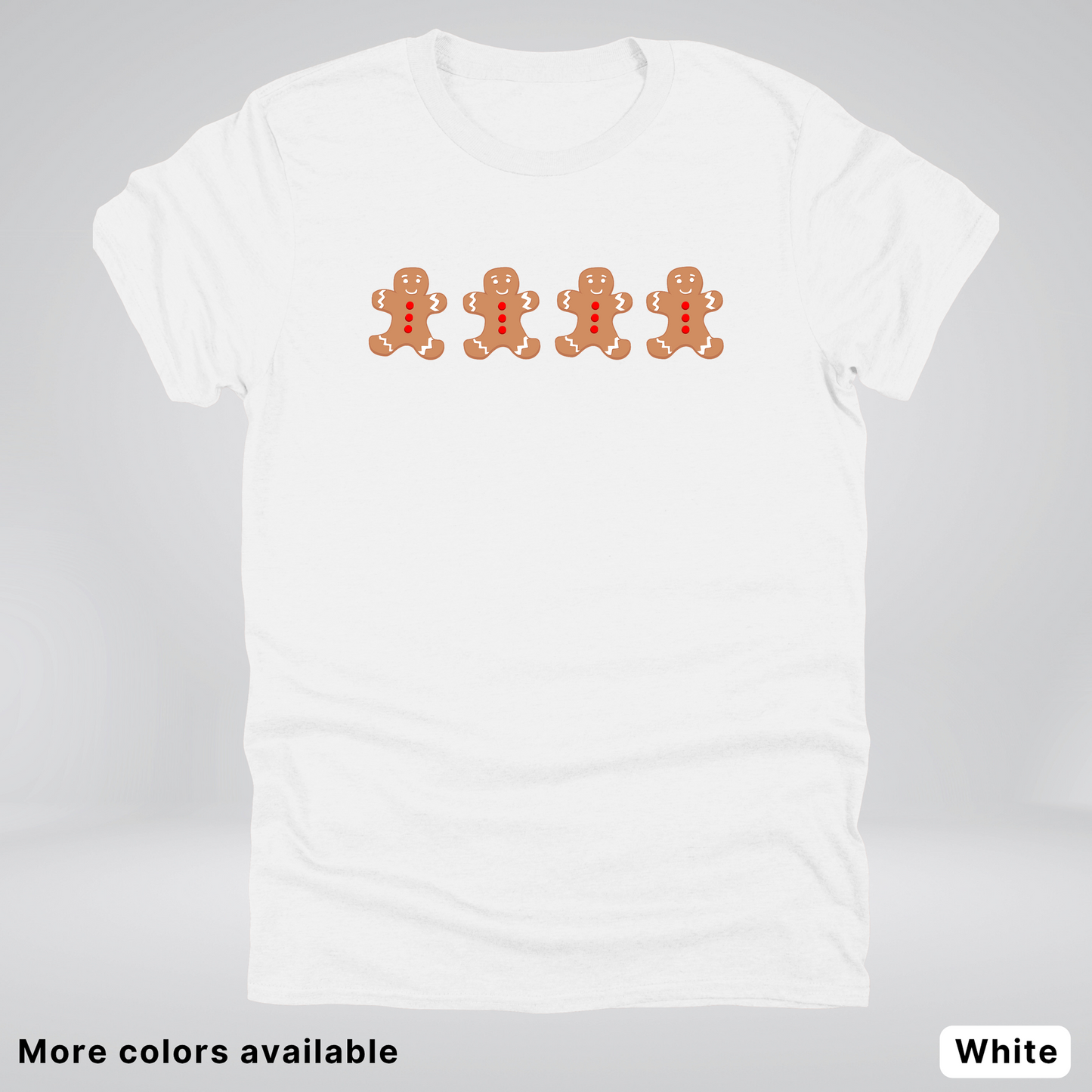 4 Gingerbread Men - T-Shirt