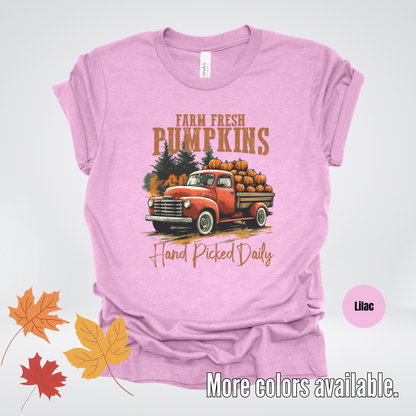 Farm Fresh Pumpkins Hand Picked Daily T-Shirt