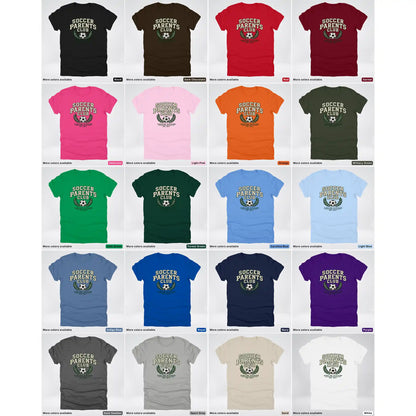 Soccer Parents Club Faux Embroidery Sideline T-Shirt