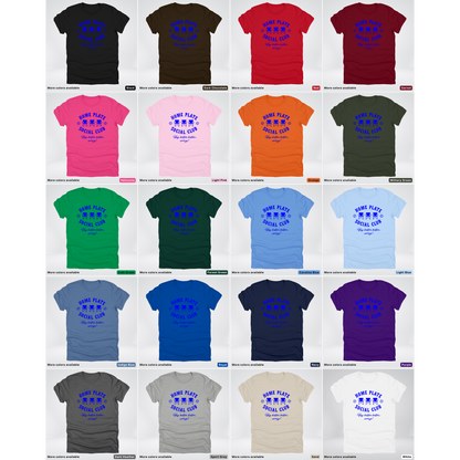 Home Plate Social Club – Blue Design - T-Shirt