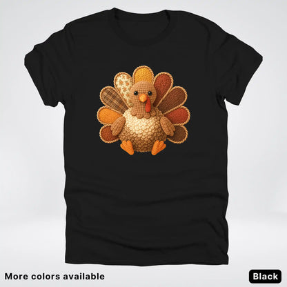 Fall Turkey Hook Yard Faux T-Shirt