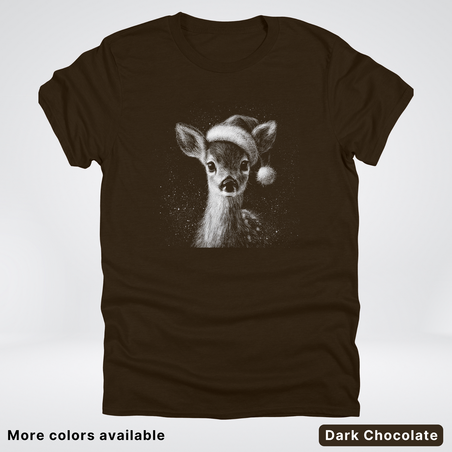 Vintage Christmas Deer - T-Shirt
