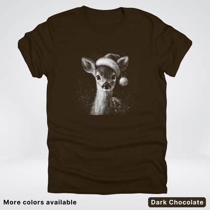 Vintage Christmas Deer - T-Shirt