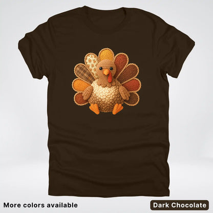Fall Turkey Hook Yard Faux T-Shirt