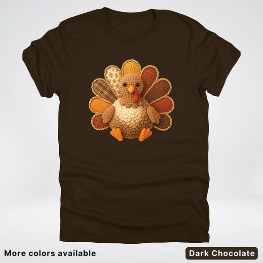 Fall Turkey Hook Yard Faux T-Shirt