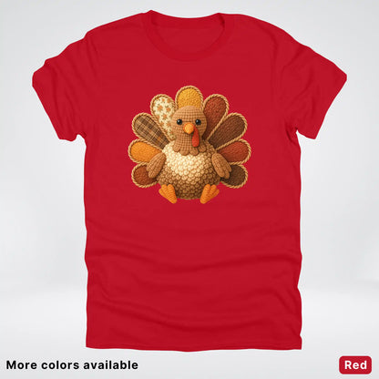Fall Turkey Hook Yard Faux T-Shirt