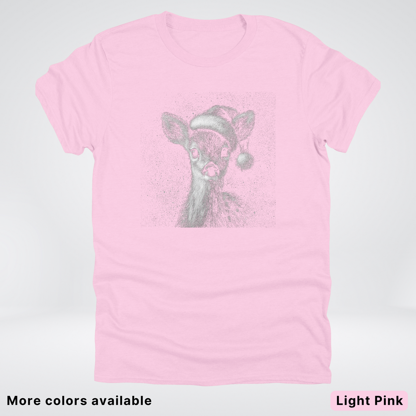 Vintage Christmas Deer - T-Shirt