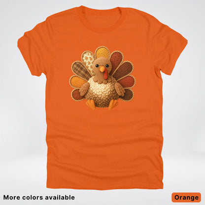 Fall Turkey Hook Yard Faux T-Shirt