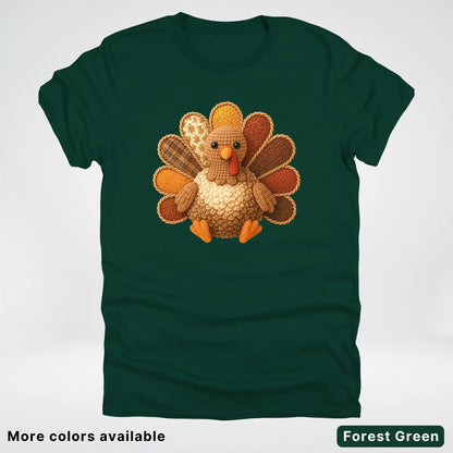 Fall Turkey Hook Yard Faux T-Shirt