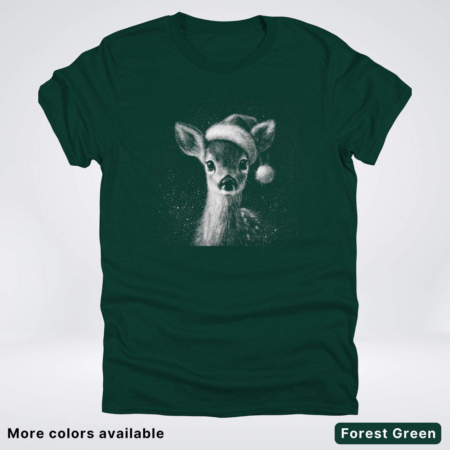 Vintage Christmas Deer - T-Shirt