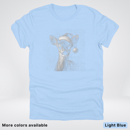 Vintage Christmas Deer - T-Shirt