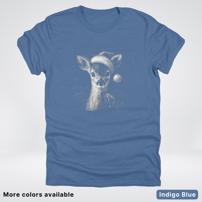 Vintage Christmas Deer - T-Shirt