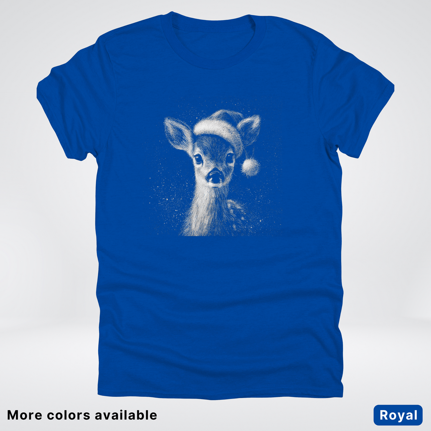 Vintage Christmas Deer - T-Shirt