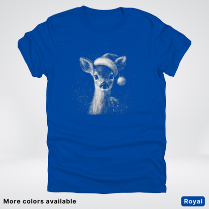 Vintage Christmas Deer - T-Shirt
