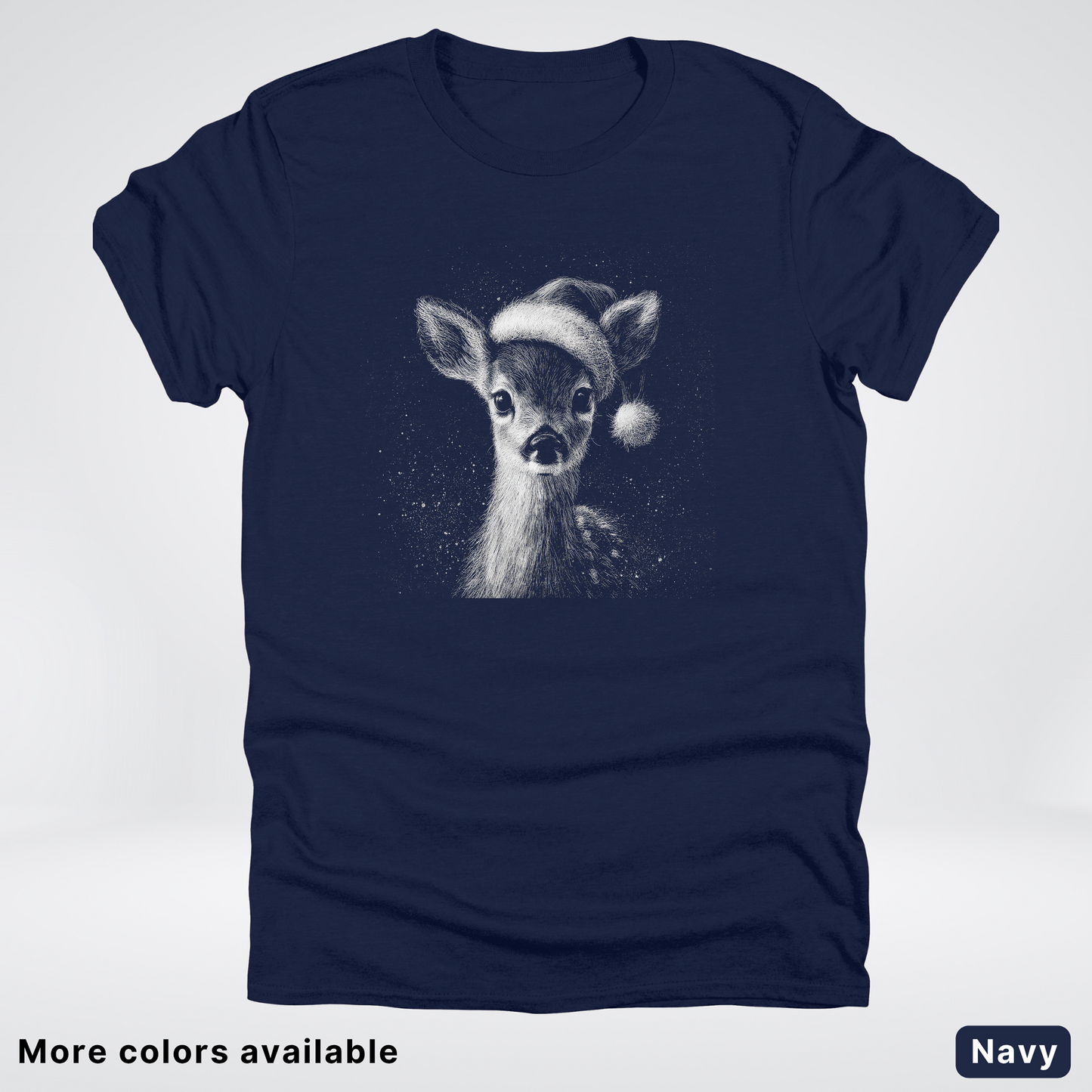 Vintage Christmas Deer - T-Shirt