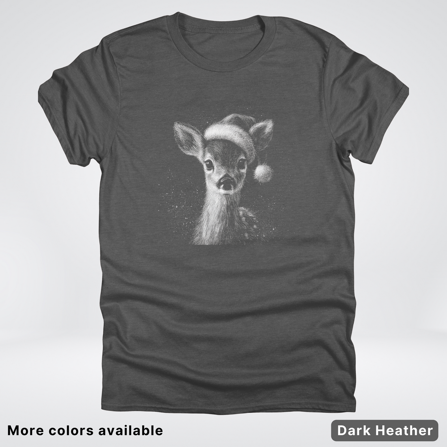 Vintage Christmas Deer - T-Shirt
