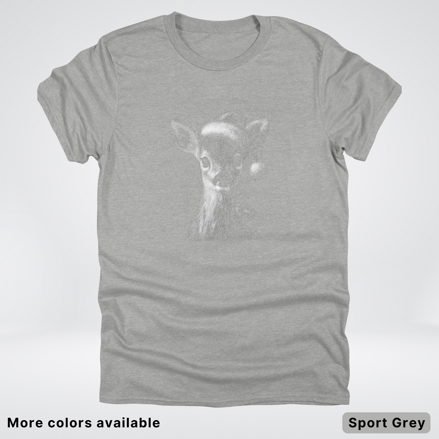 Vintage Christmas Deer - T-Shirt