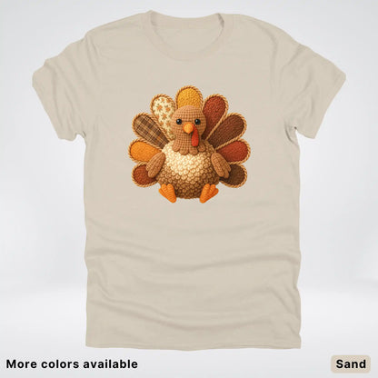 Fall Turkey Hook Yard Faux T-Shirt
