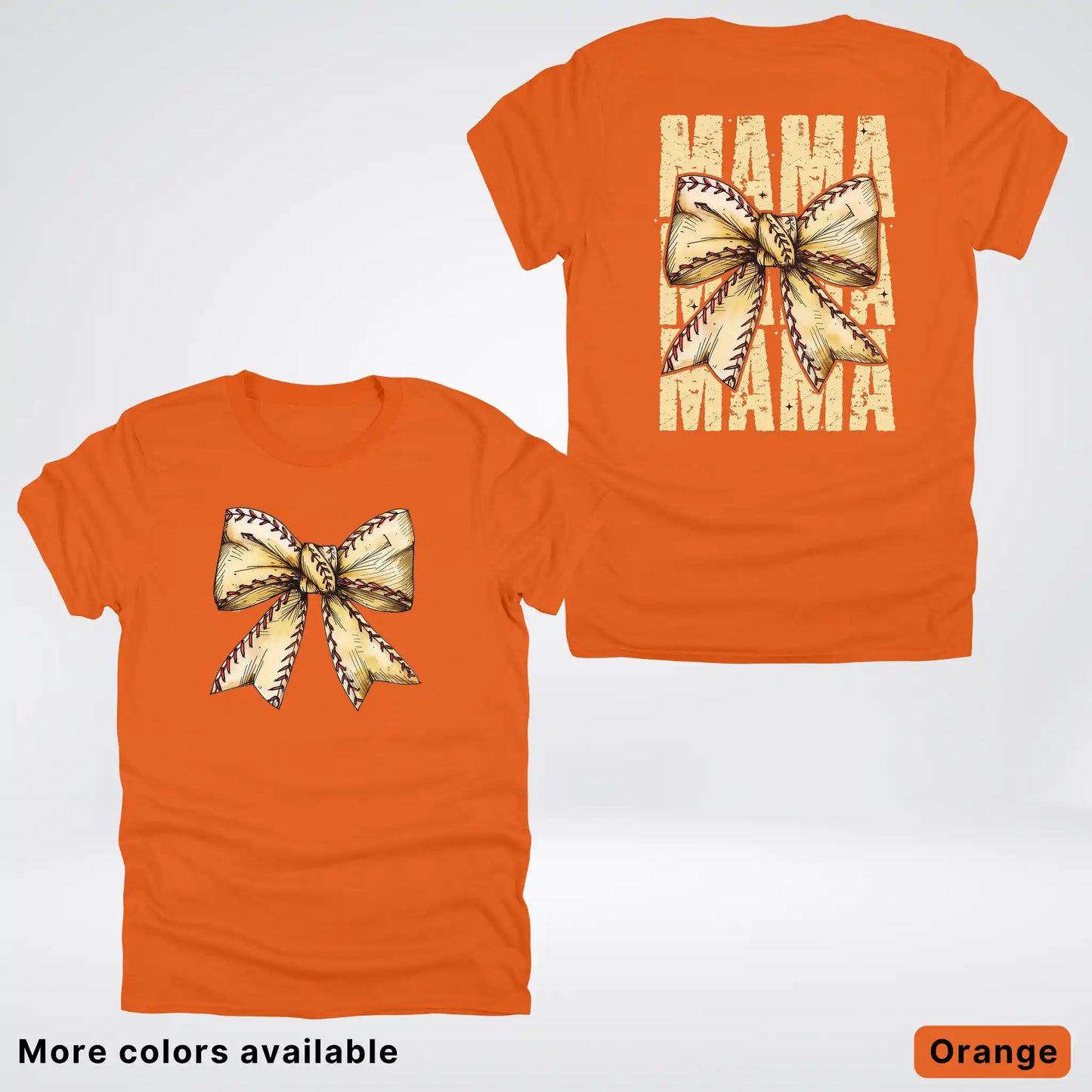Softball Baseball Coquette Bow T-Shirt
