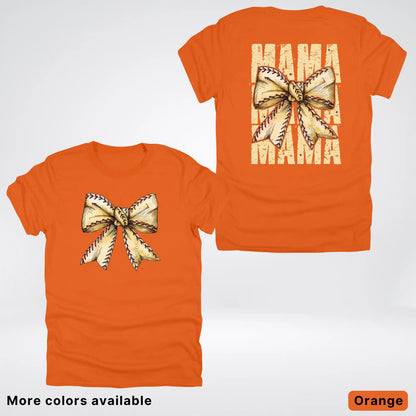 Softball Baseball Coquette Bow T-Shirt