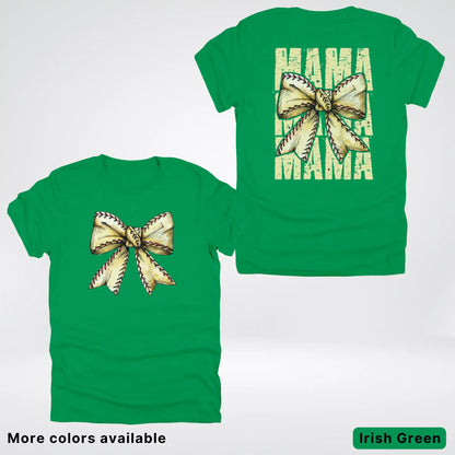 Softball Baseball Coquette Bow T-Shirt