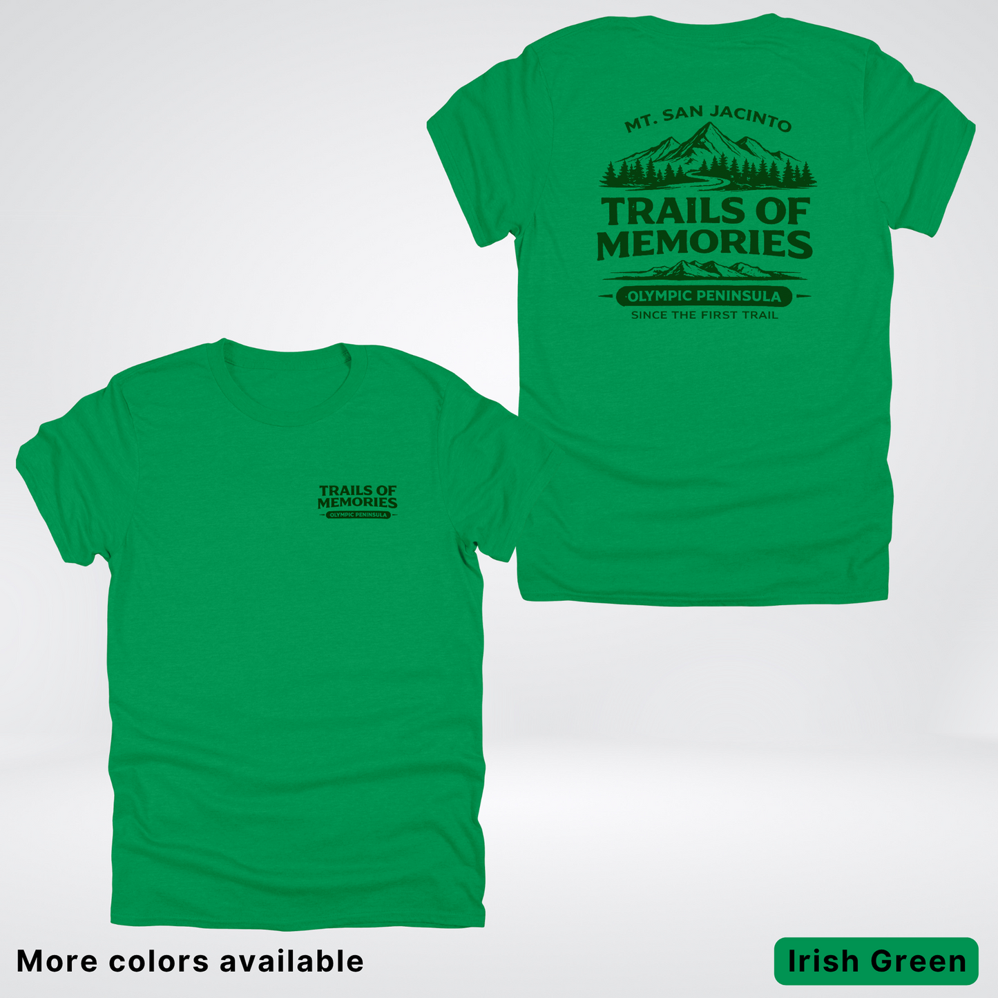 Mt. San Jacinto Trails of Memories T-Shirt – Olympic Peninsula Outdoor Graphic Tee
