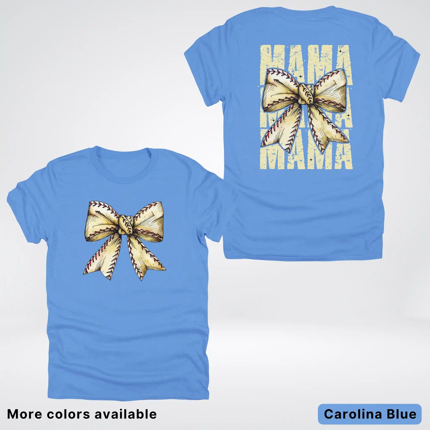 Softball Baseball Coquette Bow T-Shirt