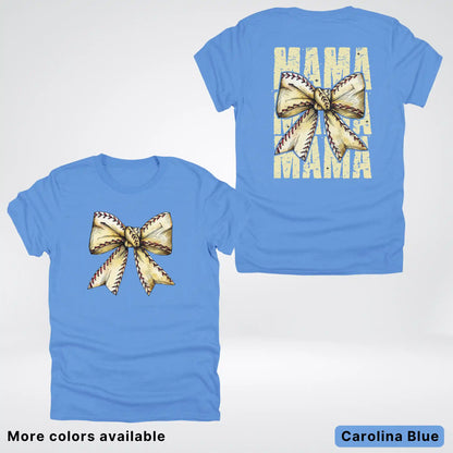 Softball Baseball Coquette Bow T-Shirt