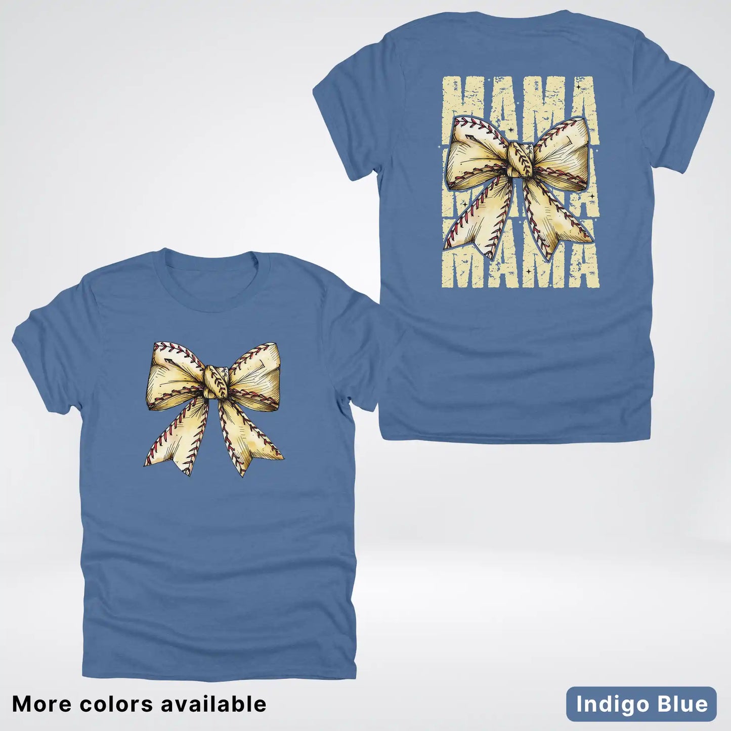 Softball Baseball Coquette Bow T-Shirt