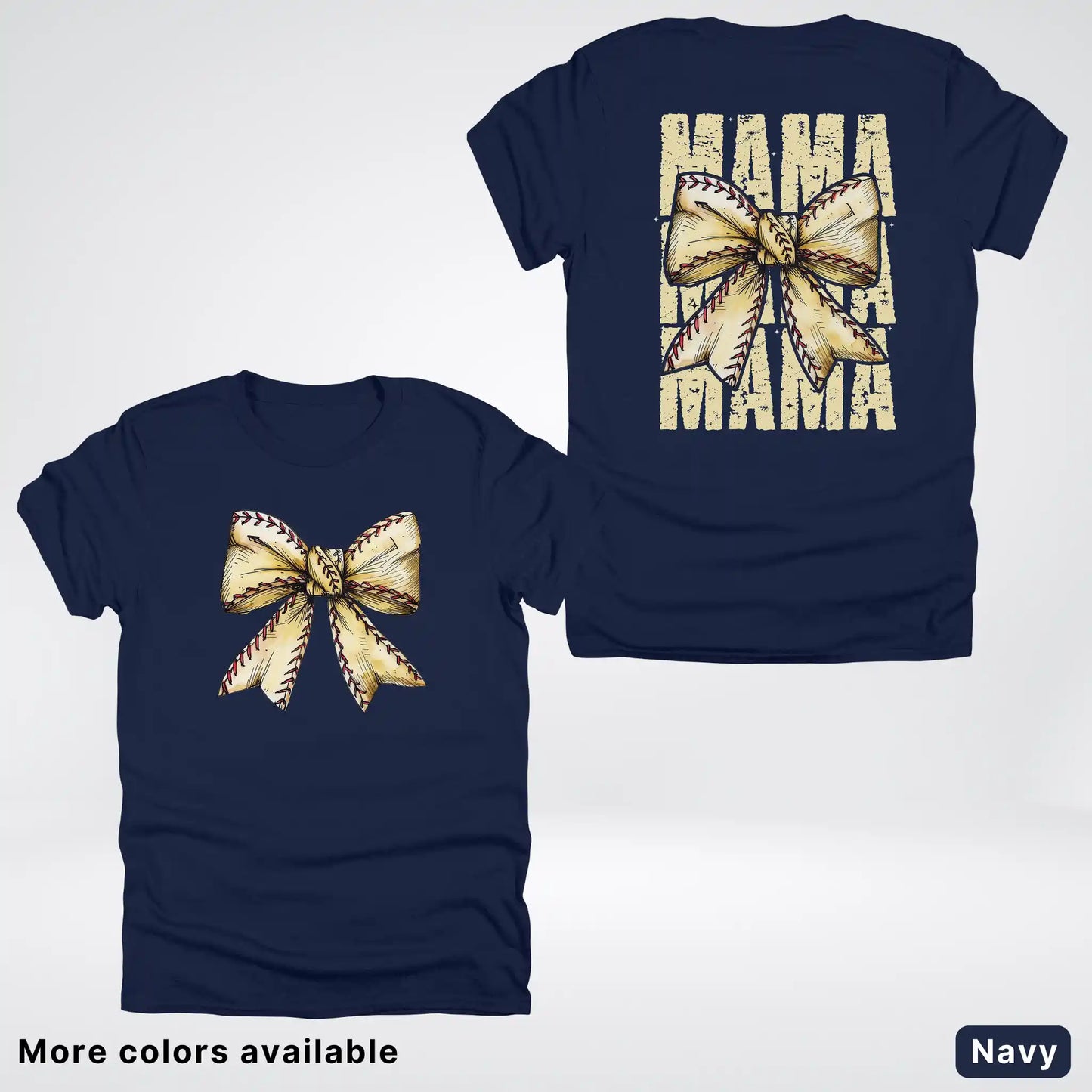 Softball Baseball Coquette Bow T-Shirt