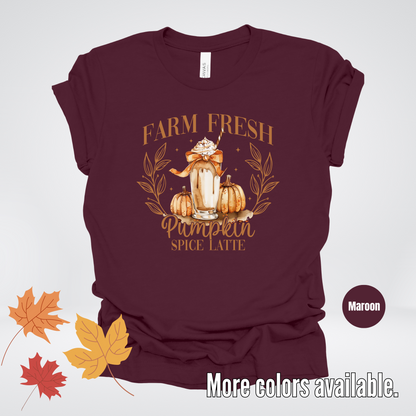 Farm Fresh Pumpkin Spice Latte T-Shirt