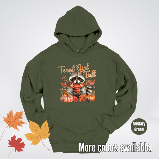 Feral Girl Fall Hoodie