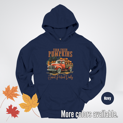 Farm Fresh Pumpkins Hand Picked Daily Hoodie