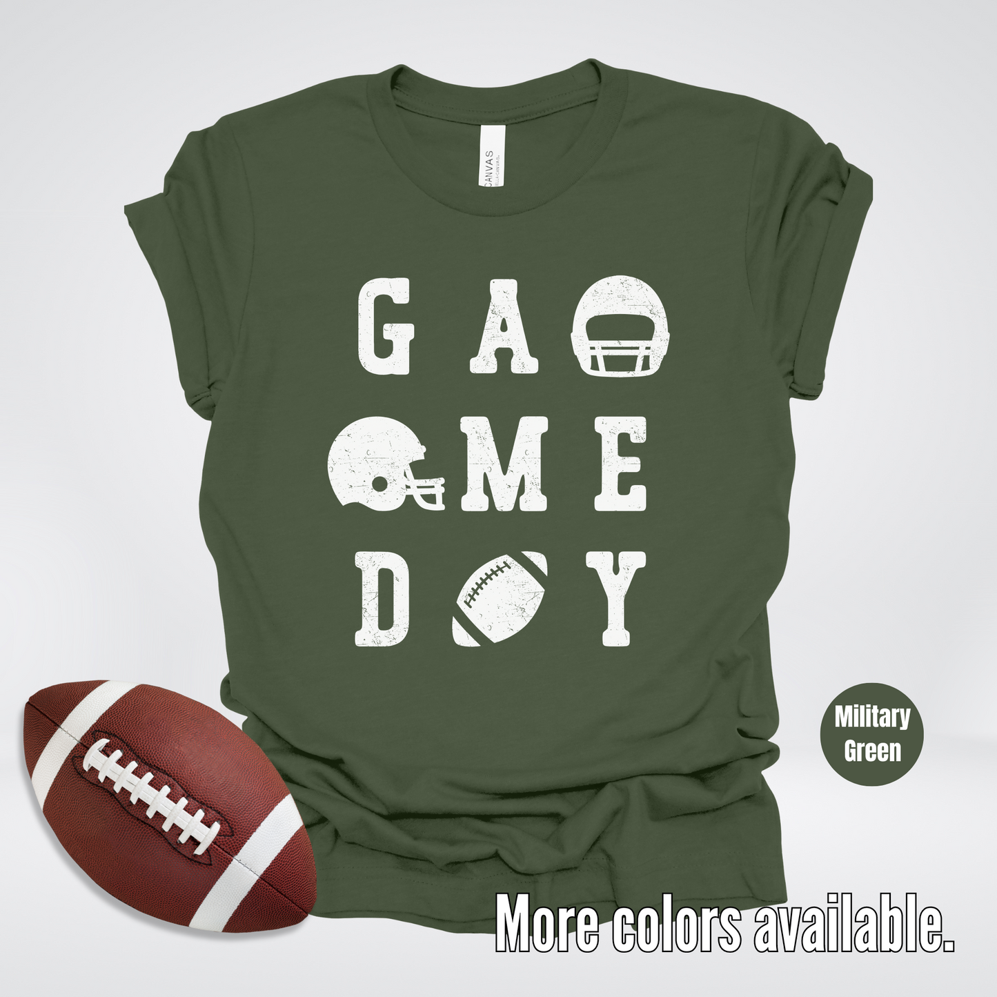 Game Day Football 3 x 3 T-Shirt