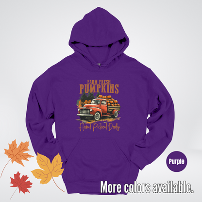 Farm Fresh Pumpkins Hand Picked Daily Hoodie