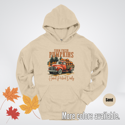 Farm Fresh Pumpkins Hand Picked Daily Hoodie