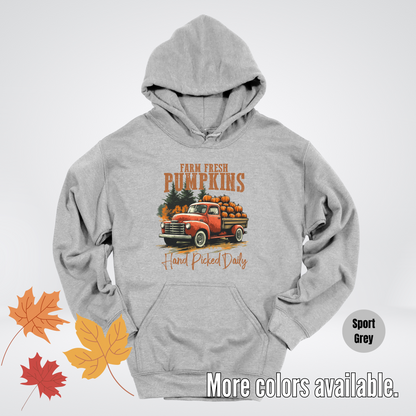 Farm Fresh Pumpkins Hand Picked Daily Hoodie