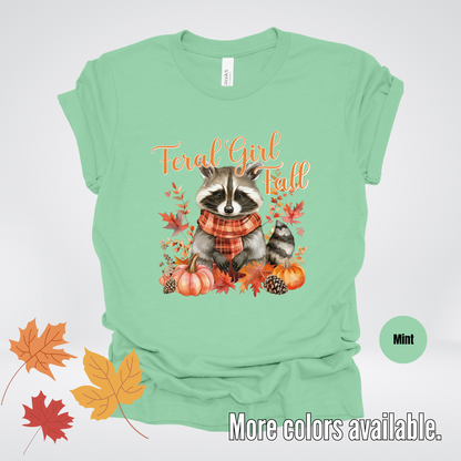 Feral Girl Fall T-Shirt