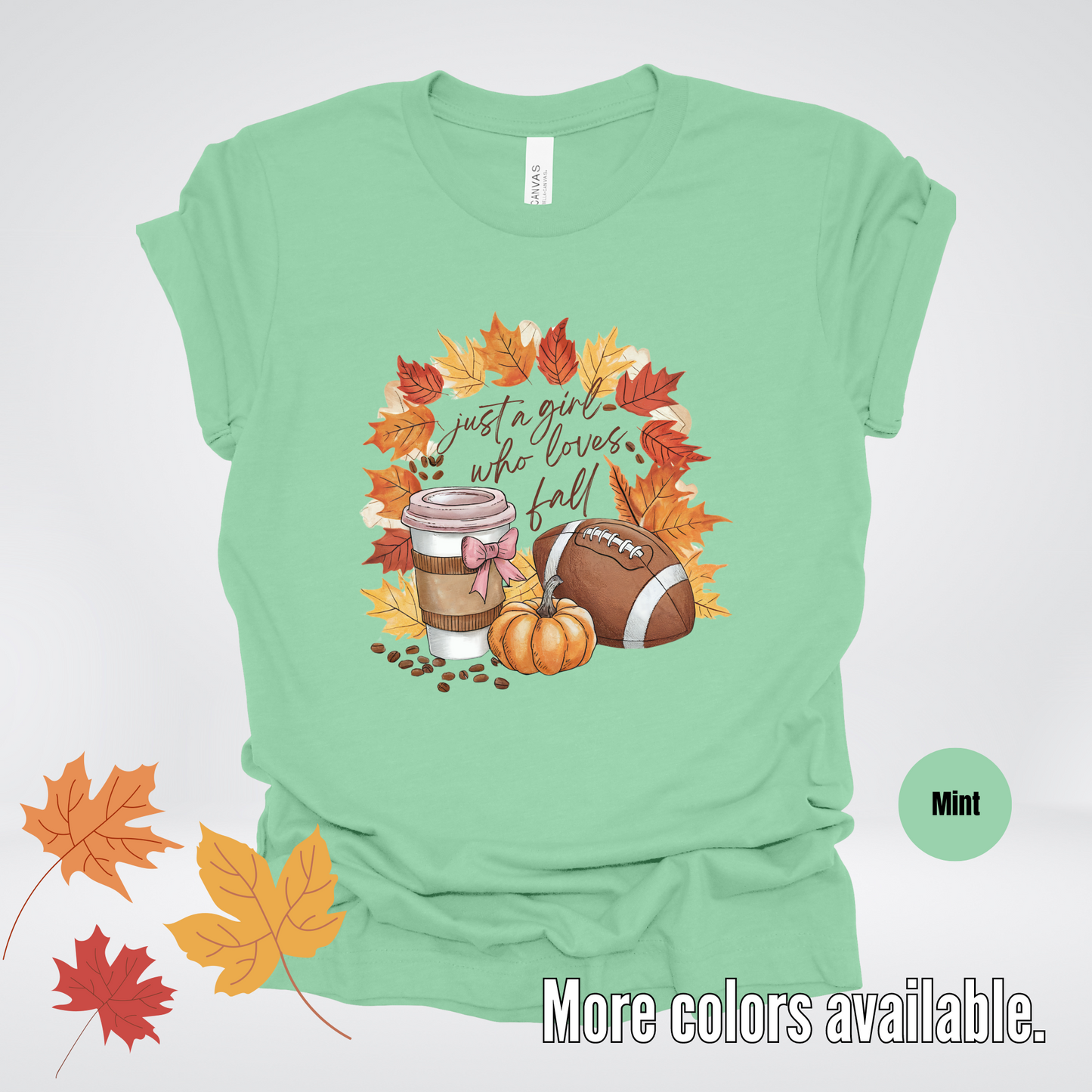 Just A Girl Who Loves Fall T-Shirt