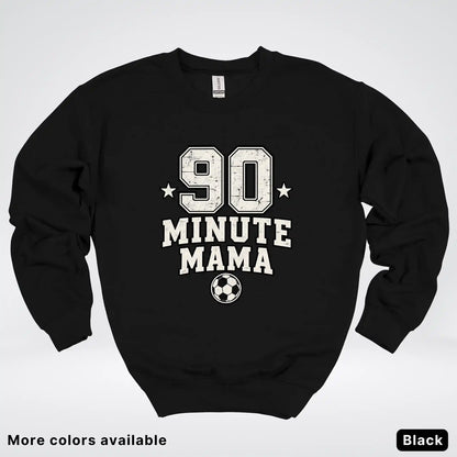 90 Minute Mama – Vintage Soccer Mom Crewneck Sweatshirt