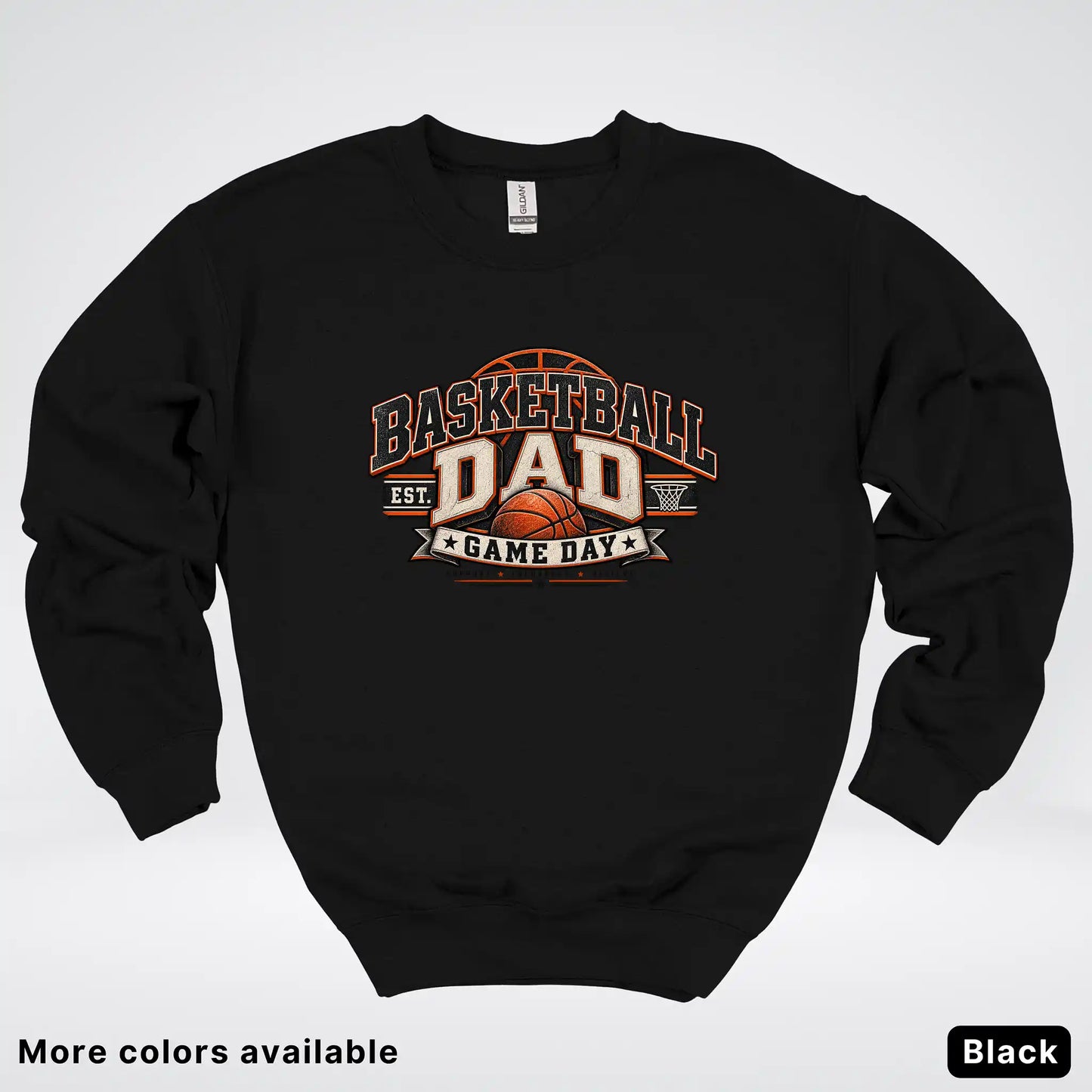Basketball Dad – Game Day Crewneck Sweatshirt