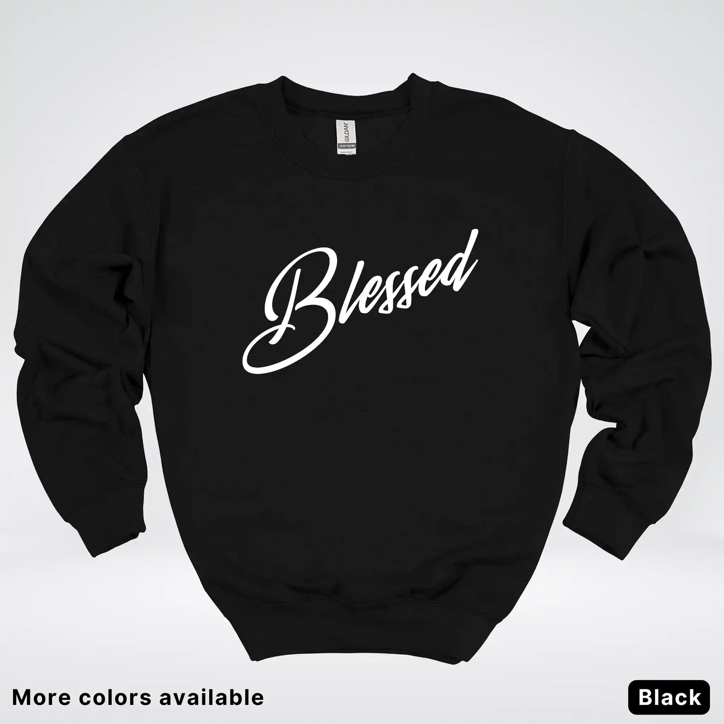 Blessed Script Crewneck Sweatshirt