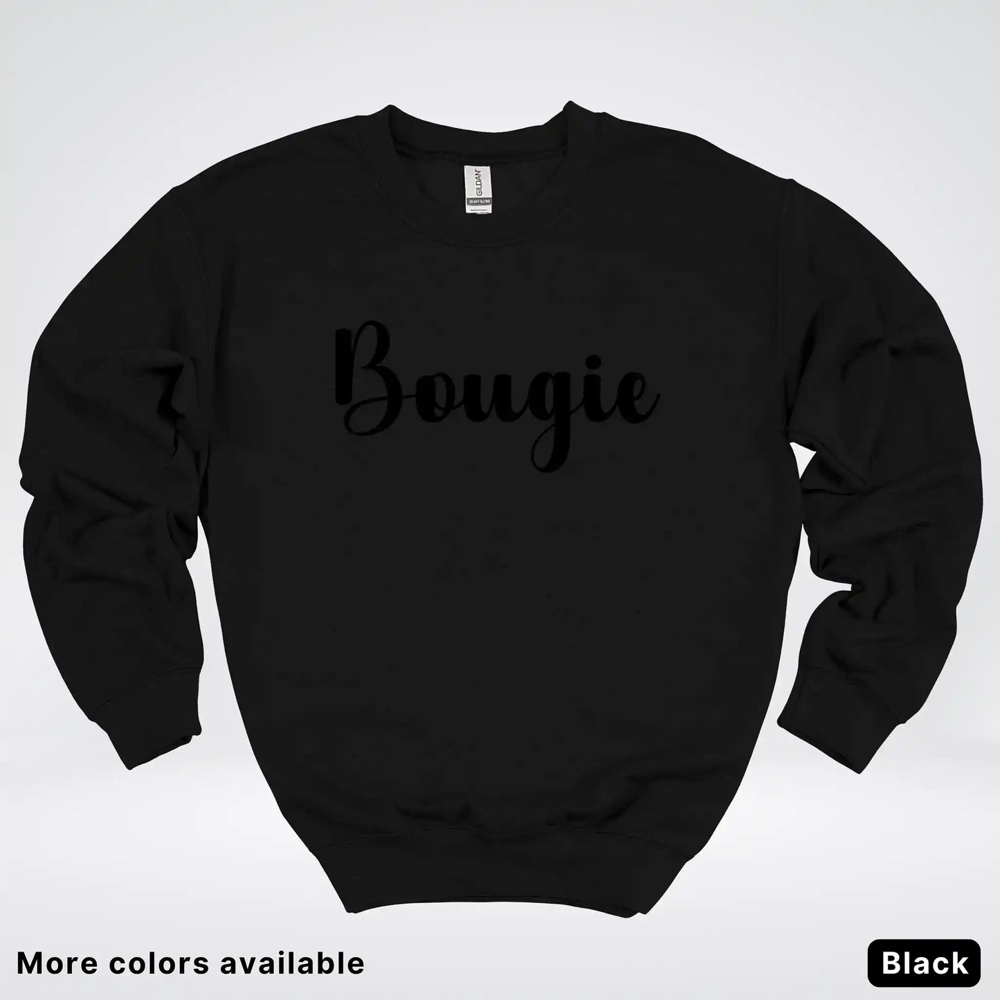 Bougie - Black Design - Crewneck Sweatshirt