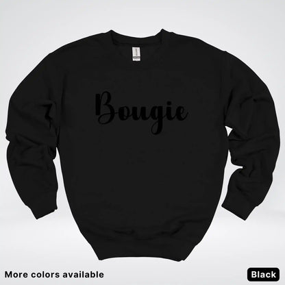 Bougie - Black Design - Crewneck Sweatshirt
