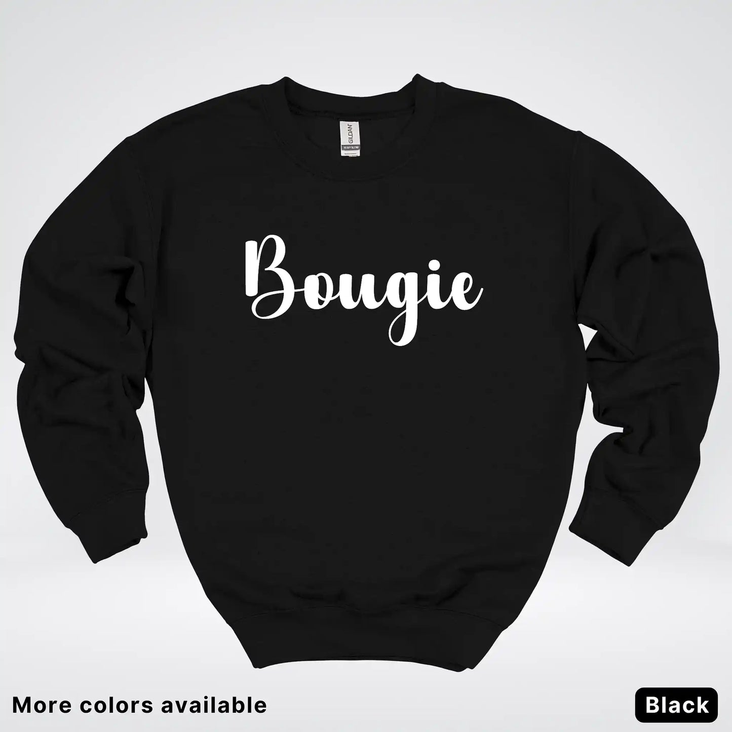 Bougie - White Design - Crewneck Sweatshirt